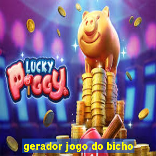 gerador jogo do bicho